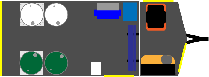7×16 layout